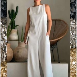 Conjunto calça branca